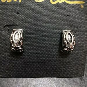 Cookie Lee silver tone earrings